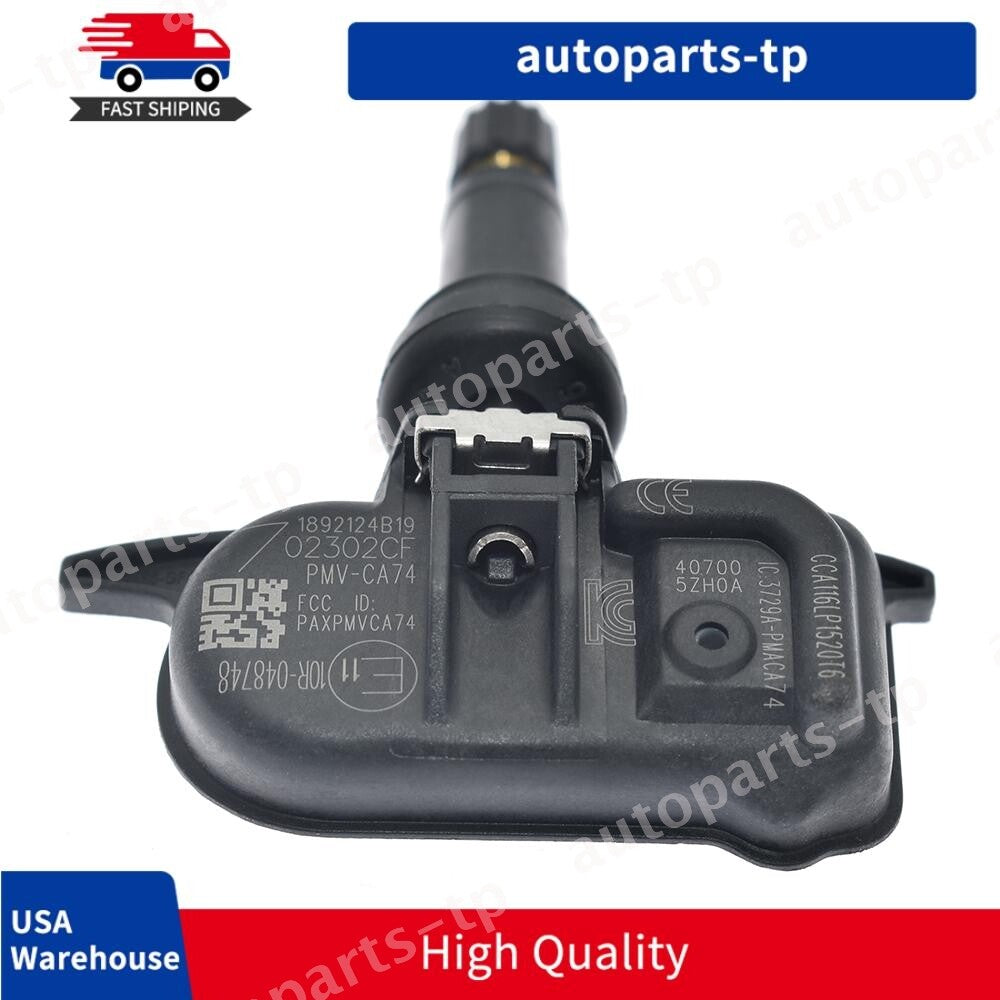 4PCS For 2018-2020 for Nissan Kicks TIRE PRESSURE SENSOR TPMS 40700-5ZH0A PMV-CA74