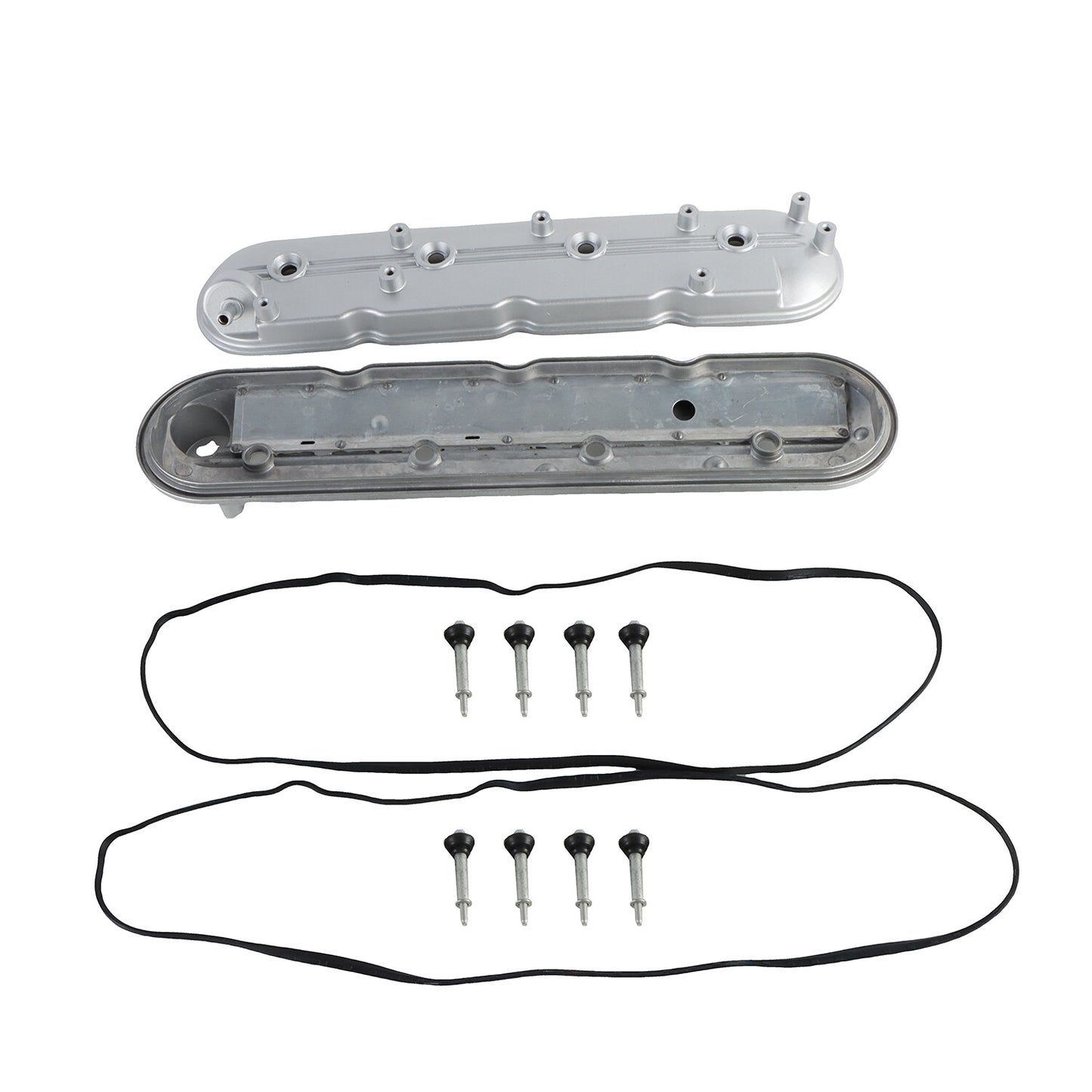 LH RH Valve Cover Set with Gasket for 2009-2013 for Chevrolet Silverado 1500 5.3L