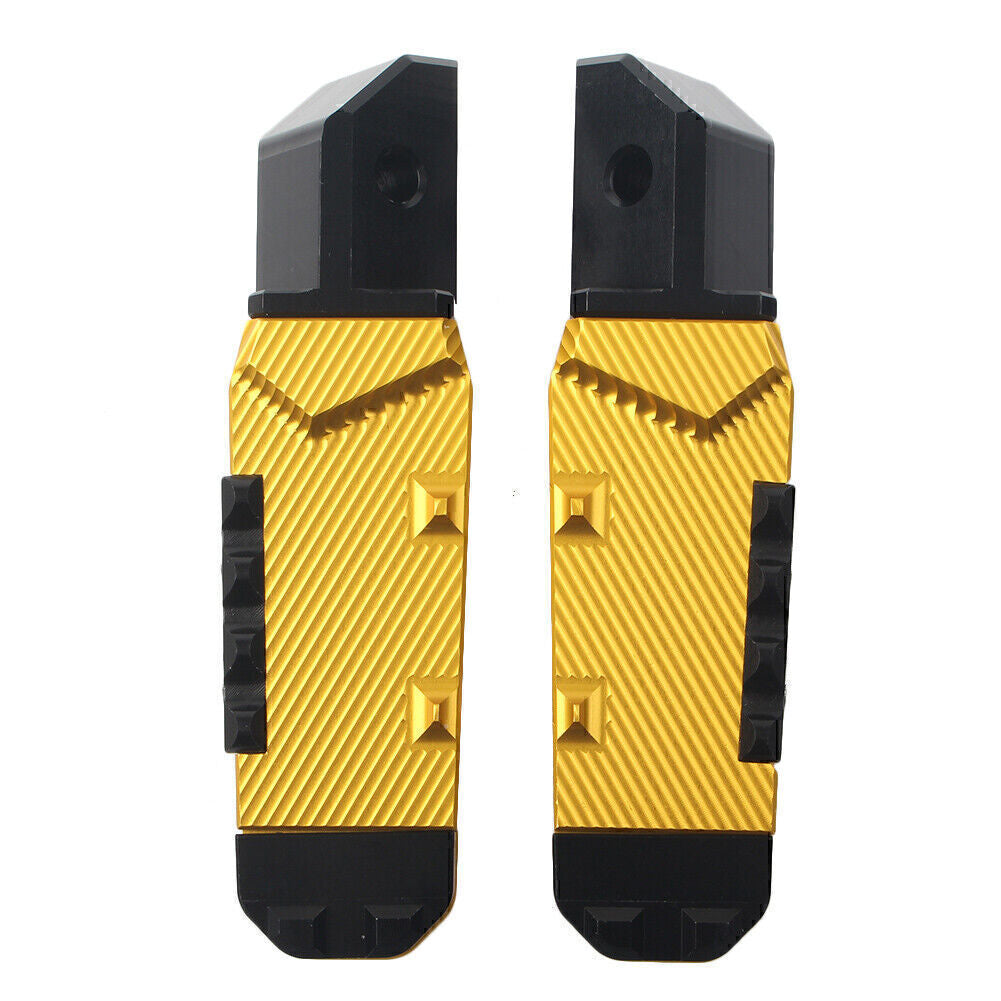 Rear Passenger Foot Pegs Pedal Pads Fit for Honda CBR600RR F5 CBR600 F4/F4I Gold