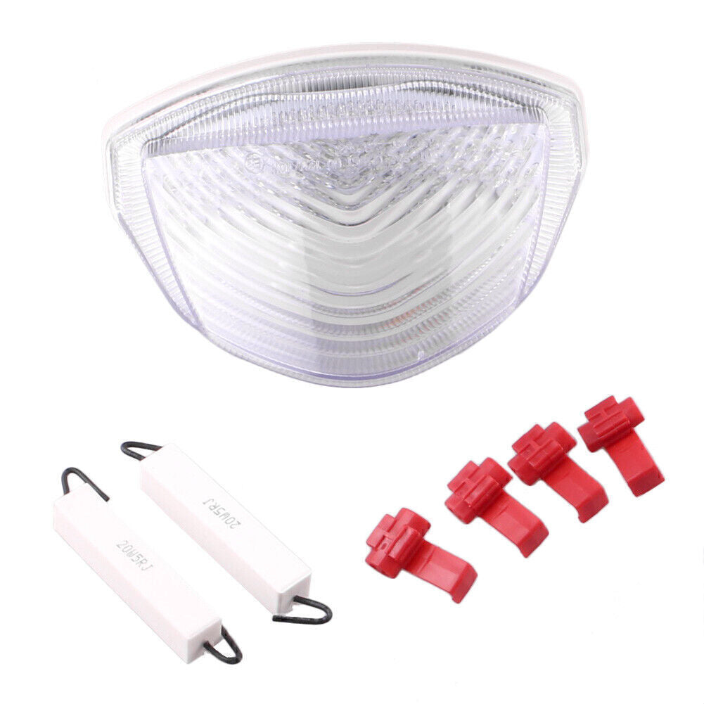 Clear Rear LED Brake Tail Light Turn Signals Fors for SUZUKI GSXR1000 2007 2008