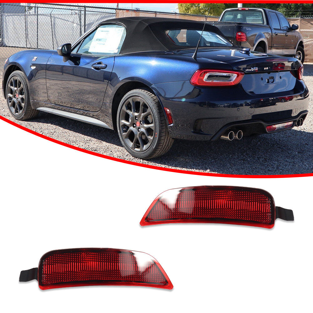 Blood Red Lens Rear Wheel Fender Side Marker Light for Mazda Miata MX-5 2016-23