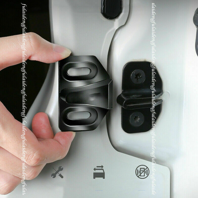 for Toyota Prado 2003-2021 Rear Door Trunk Tailgate Lock Cover Cap Retrofit Kit