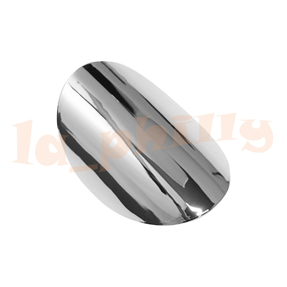 Fit for Mini Cooper 2013-19 F55 F56 Chrome Door Handle Lock Hole Cover Cap