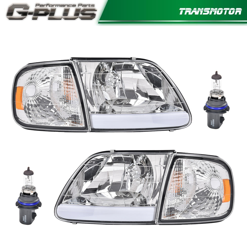 97-04 F-150 Expedition Yellow/Huang Ming LED DRL Da Fu