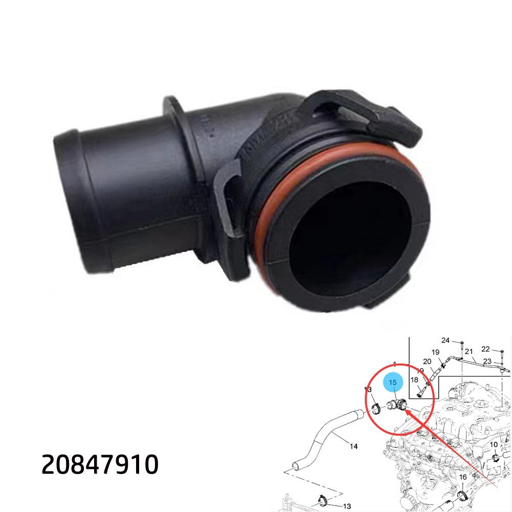 Black Coolant Hose Black Coolant Radiator for Buick for Cadillac for Chevrolet