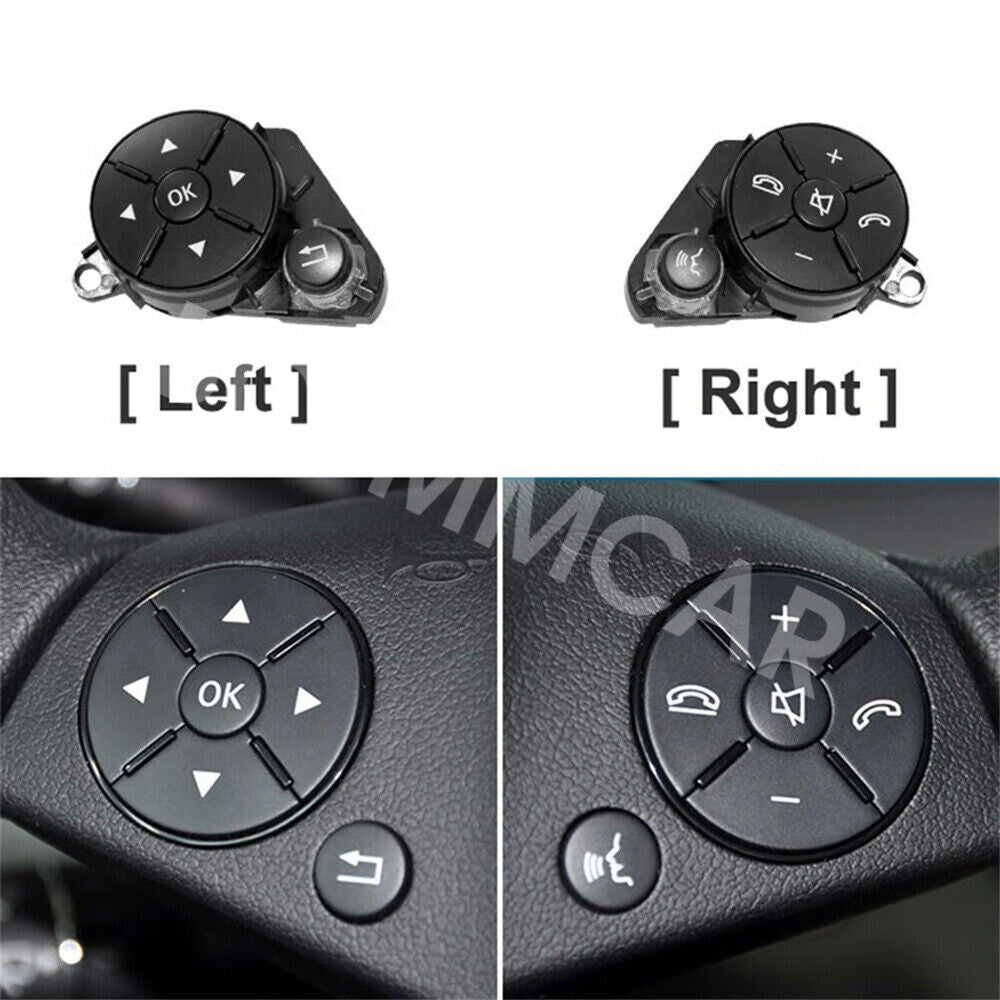 Steering Wheel Control Button Fit for Mercedes-Benz E-Class W212/207 2009-2014