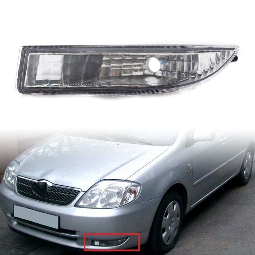 Left Front Bumper Clear Lens Fog Light for TOYOTA for COROLLA KOMBI 8122112160 01-04