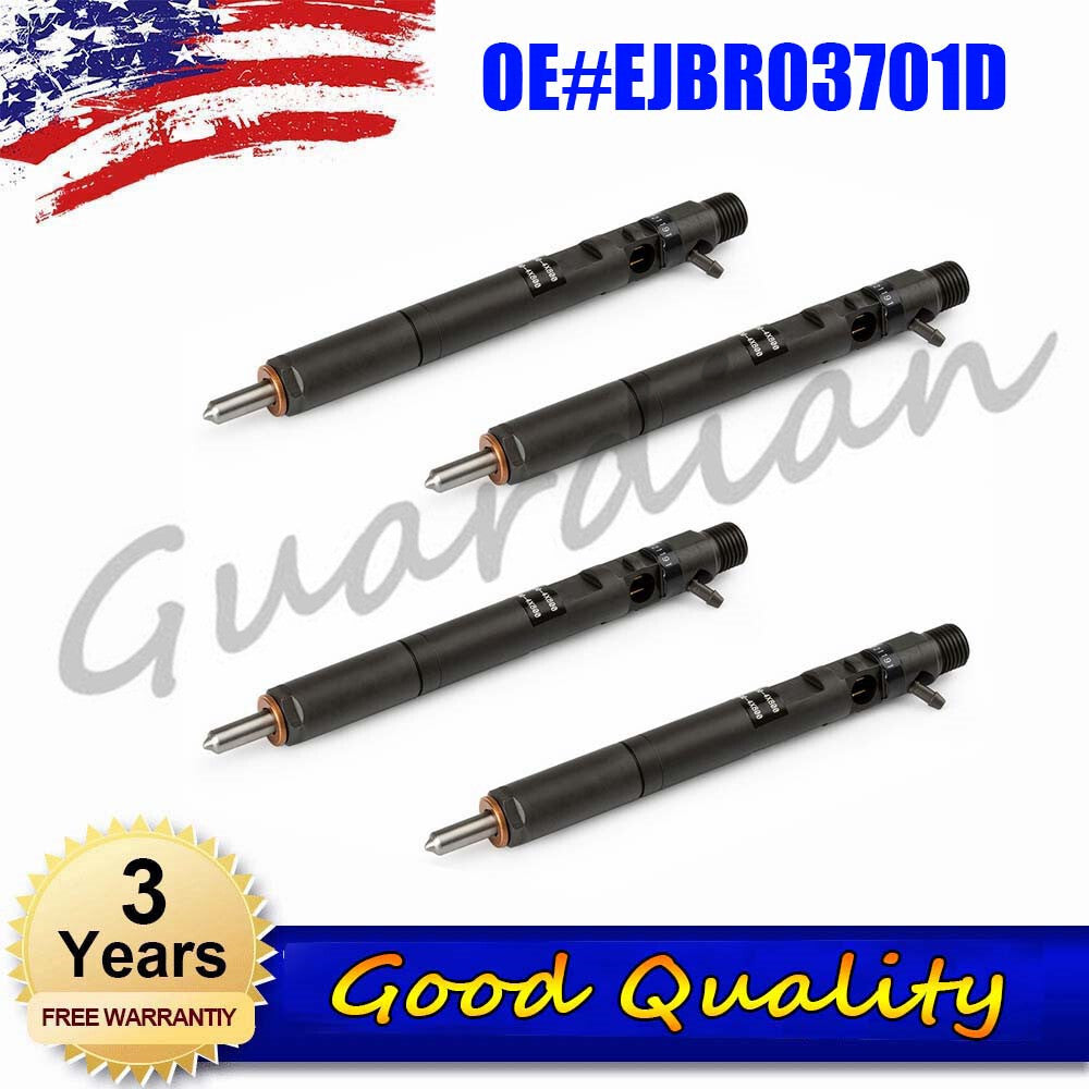 4-pack of fuel injectors EJBR03701D 33801-4X810 33801-4X800 for Kia Sedona Carnival