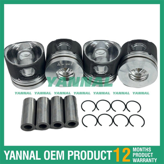 BF4M1011 piston + piston rings are suitable for Deutz BF4M1011 BF4M1011F engines 4271178