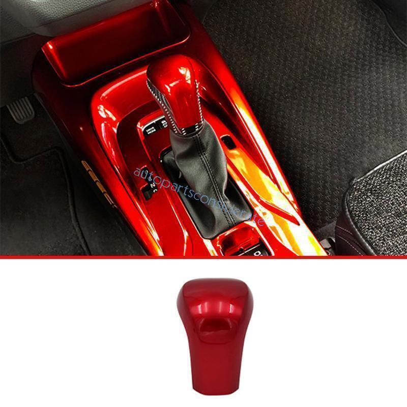 for Toyota for Corolla 20-2024 1P Red Center Console Gear Shift Knob Moulding Trim