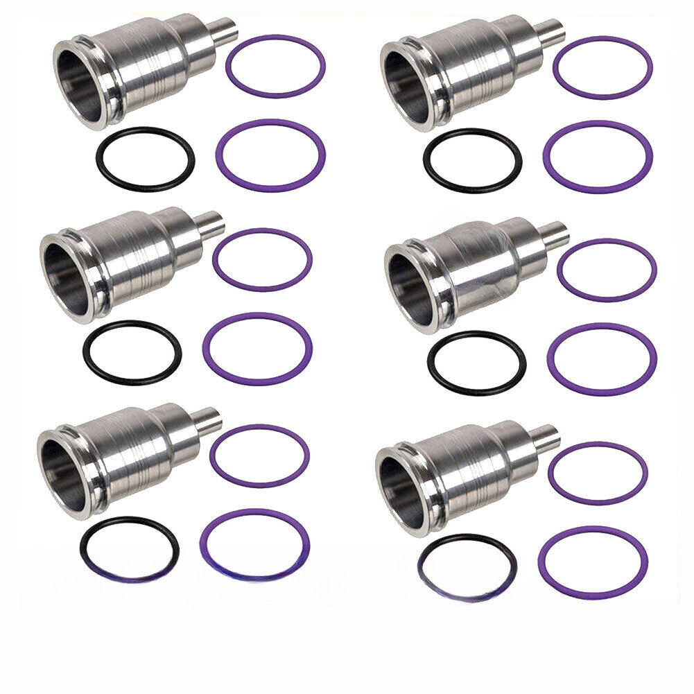 for Volvo for Mack Injector Sleeve Kit Replacements 21515329 6 pcs New