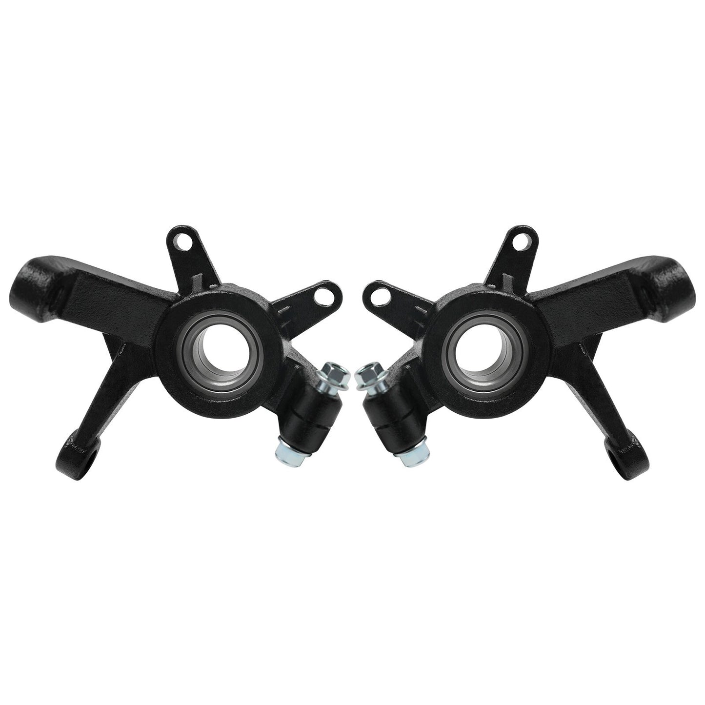 Front-wheel drive steering joint spindle suitable for DIY 4WD go-karts, all-terrain vehicles, and four-wheeled vehicles.