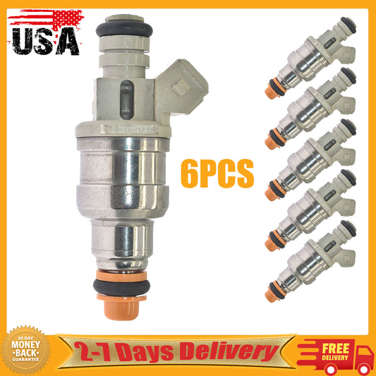 6x Fuel Injectors F87E-D2A For 1998-2001 for Ford Ranger for Mazda B2500 2.3L 2.5L I4