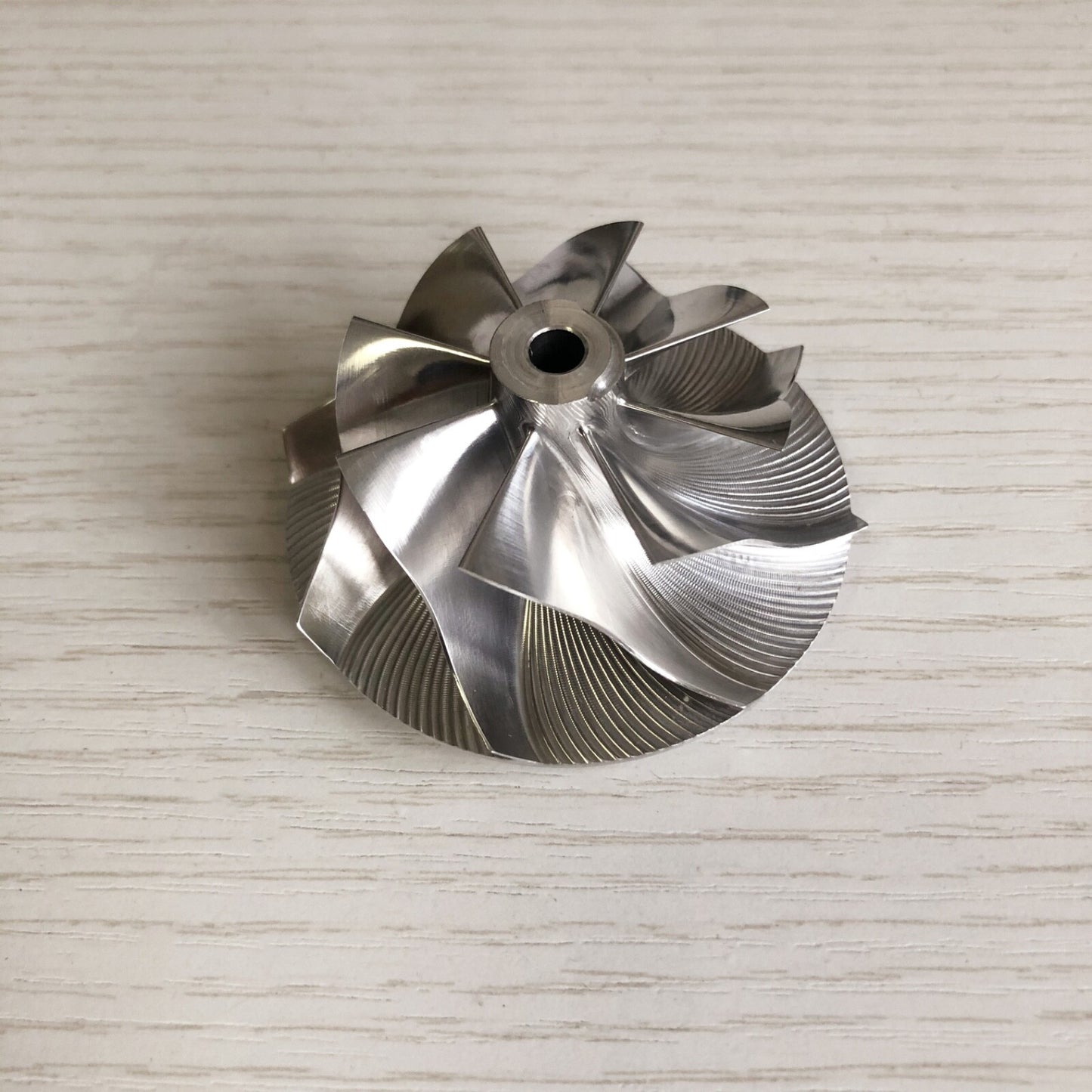 GT15-25 43.50/60.00 mm 8+0 Blade Turbocharger Blank Compressor Wheel