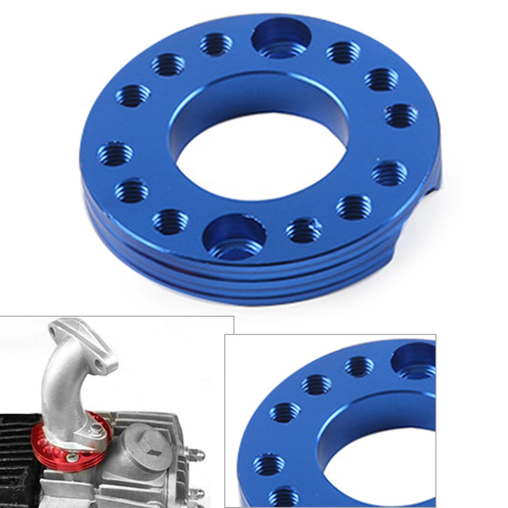 1x Black Carb Adjuster Carburetor Inlet Manifold Spinner Plate Fit Pit Bike Quad