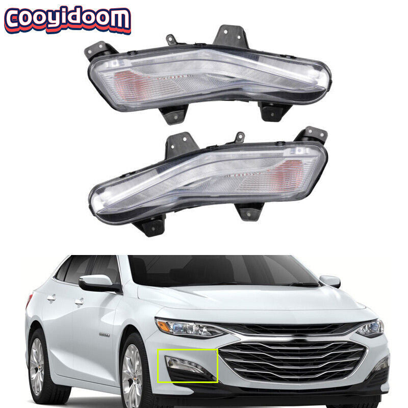 Front Driver Side Fog Lamp LED Daytime Running Lamp For Malibu 2019-2021 LHRH