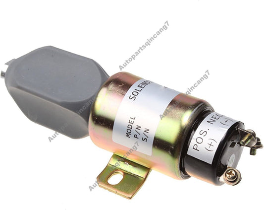 24V Fuel Pump Solenoid 3864274 for Engine for Hyundai Excavator R140LC-9S