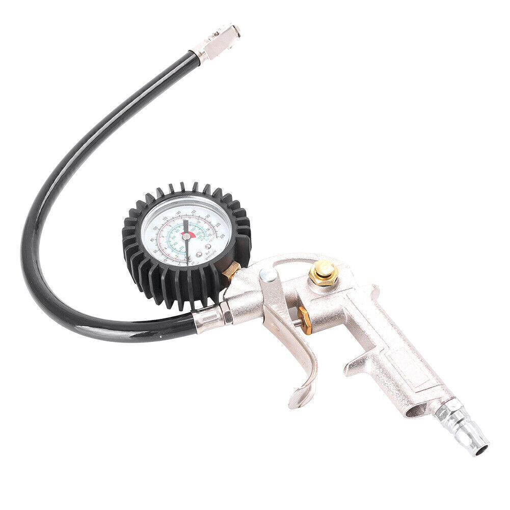 Meter Tester Truck Digital 220PSI Air Tire Inflator Gauge Pneumatic Dial 220PSI