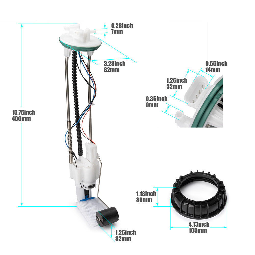 One fuel pump assembly kit for Can-Am Outlander 450/570 450 500 570 709000461