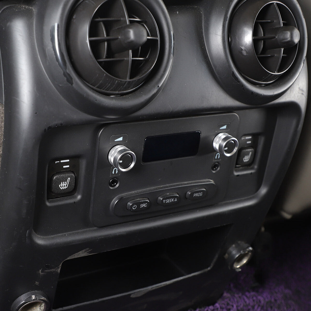 Matte black center control gear shift cover trim for Corvette C7 2014-19