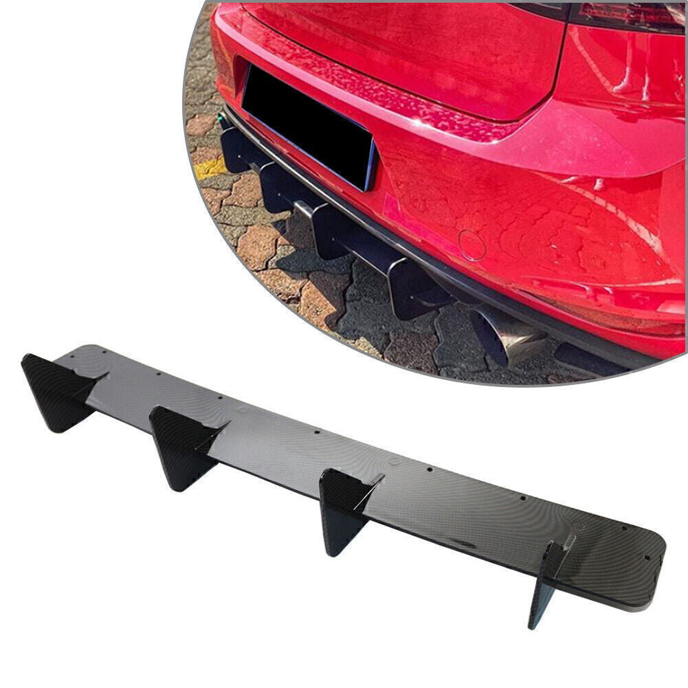 For 2014-17 for Volkswagen for Golf 7 MK7 Rear Bumper Lip Diffuser Spoiler Splitter