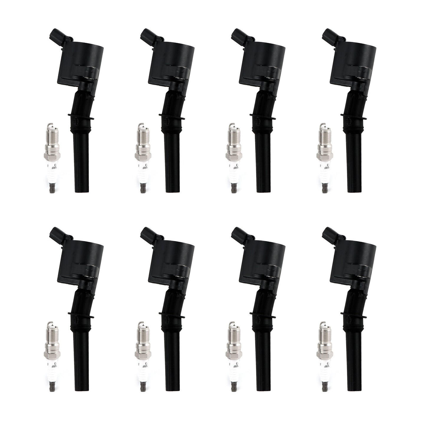 8 Ignition Coil  8 Iridium Spark Plug for Ford F150 5.4L 4.6L 6.8L FD503 SP413