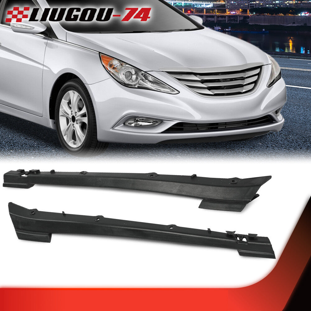 2-piece bumper bracket set, front left and right, suitable for 2011-2014 Modern Sonata models.