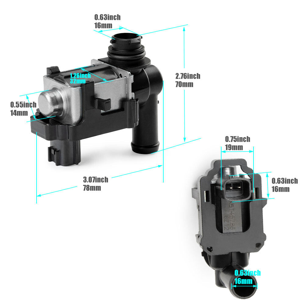 Steam tank vent valve solenoid valve 14935-JF00A is suitable for Nissan Altima for Infiniti QX60