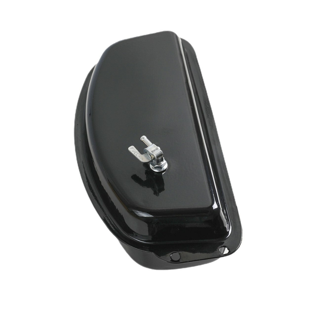 Black fuel tank suitable for 150cc, 125cc, and 110cc four-wheel drive bicycles, all-terrain vehicles, off-road vehicles, and go-karts.