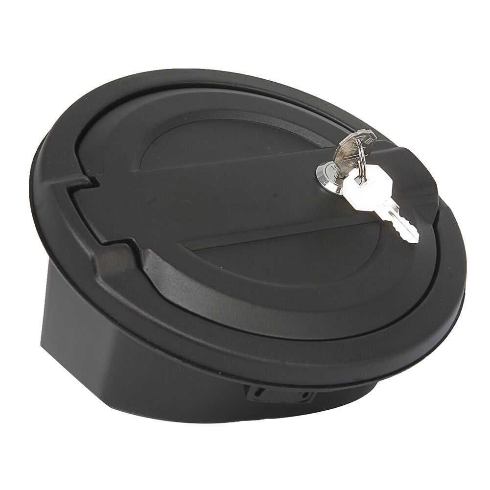 Door Locking Fuel Tank Cover Gas Lid Filler Cap for Jeep for Wrangler JL 2018-2019