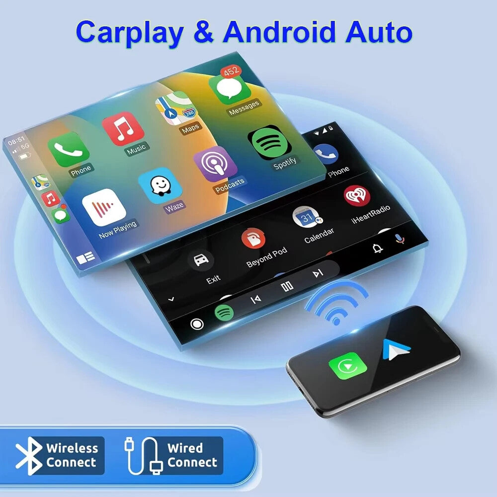 360¡ã Rotation Screen Autoradio GPS CarPlay Android Car Radio Multimedia Player