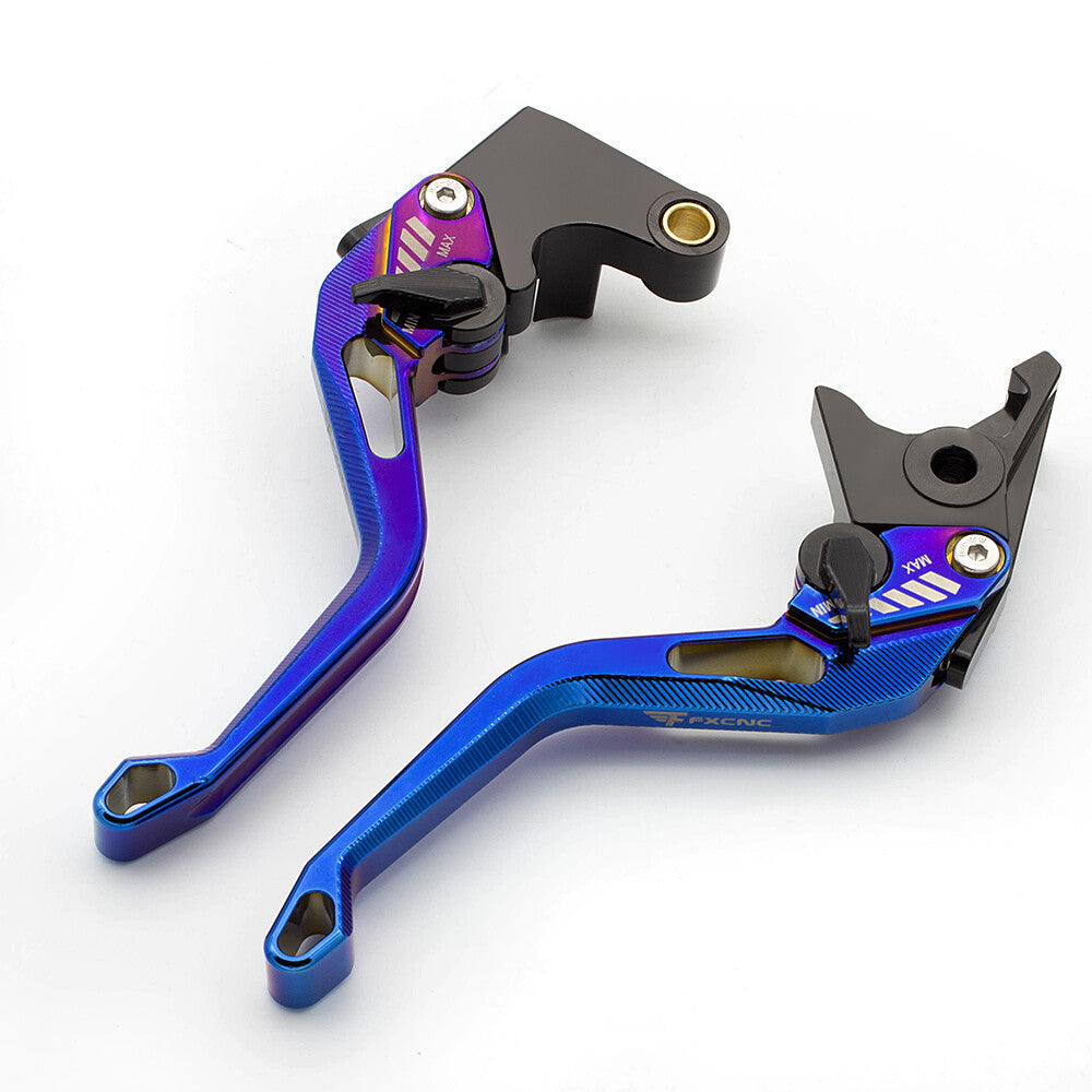 CNC electroplated adjustable brake and clutch lever kit for Suzuki SFV650 GLADIUS 2009-2015
