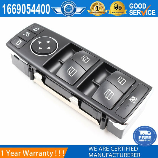 Master Power Window door switch suitable for 2012-2015 for Mercedes-Benz ML350, new, model number 1669054400.