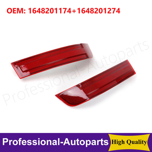 1PairRear Left+Right Reflector Bumper Cover for Mercedes W164 GL550 GL450 GL320