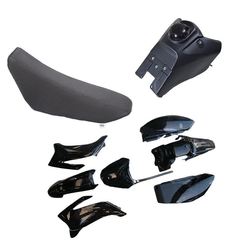 Replacement fuel tank for seat and plastic mudguards for 110cc Dirt Pit bicycles for Yamaha TTR110