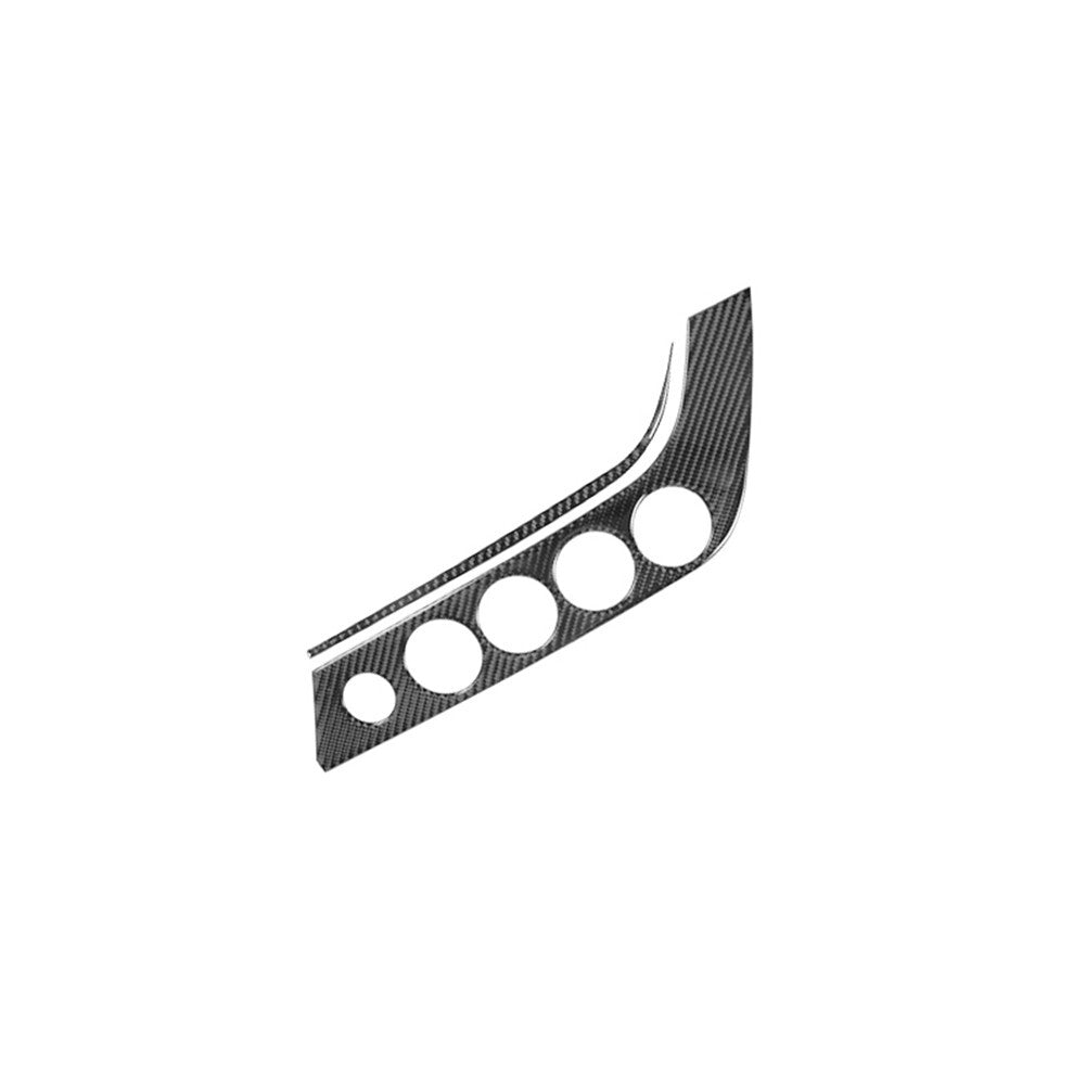 Carbon fiber front A/C control button trim for BMW Z4 E89 2009-2016