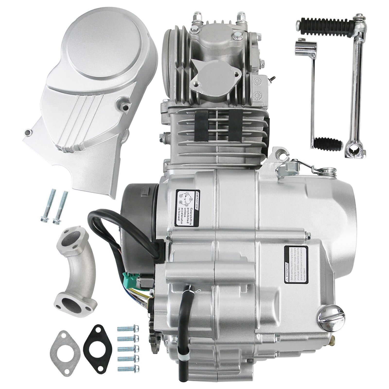 125cc manual motor kit, 4-stroke, for Apollo RFZ Taodao DB14 17