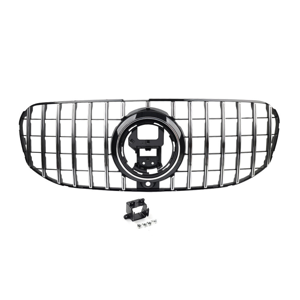 Front Bumper Radiator Hood Diamond Grille for Benz GLS Class X167 2020-2024 2021