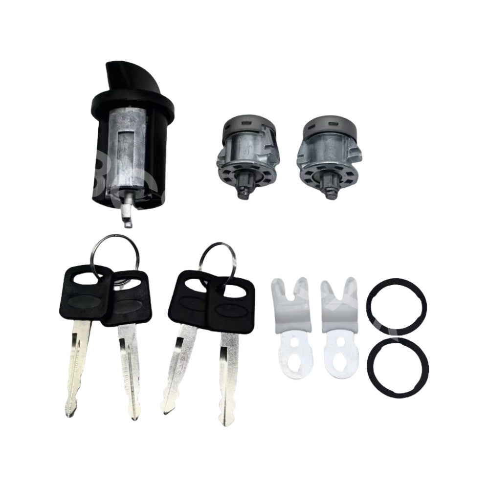 Car Door Lock Set W/4 Keys 1F2009012A Replace Fit for Ford Explorer 1998-2001