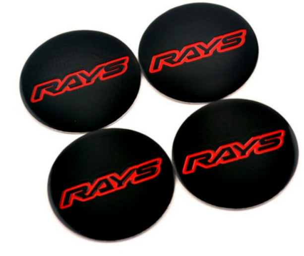 Brand new 4x45mm black and red wheel decals, rim decals, and light-up decals.