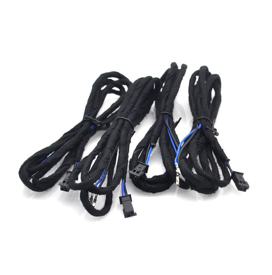 4x Retrofit Door light Cable step courtesy for Mercedes W204 C GLK 2007-2012