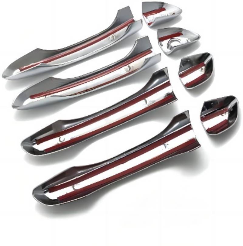 Chrome Set For 2018 2019 20 21 2022 for Hyundai Accent Side Door Handle Covers Trims