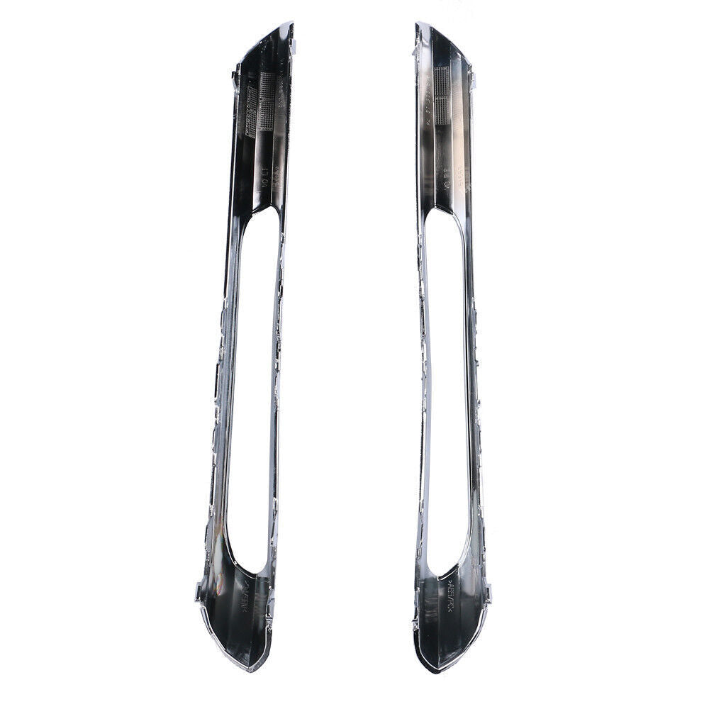 2Pcs Chrome Daytime Light Trim Bezel for Mercedes-Benz E-Class W212 2009-2012