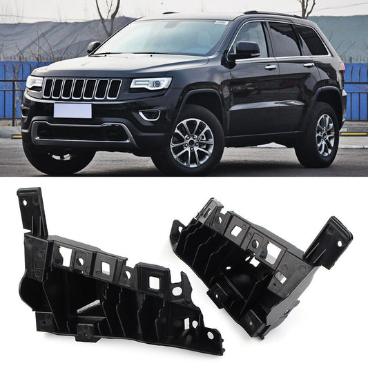 2x Bumper Face Bar Bracket Retainer Mounting For Cherokee Overland 2016-2018