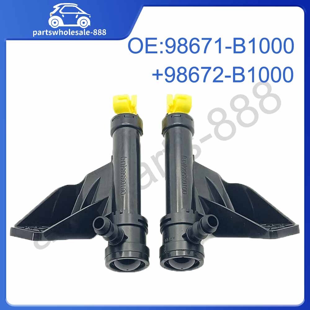 98671-B1000 98672-B1000 Headlight Washing Machine Spray Nozzle for Hyundai for Genesis 2015-17