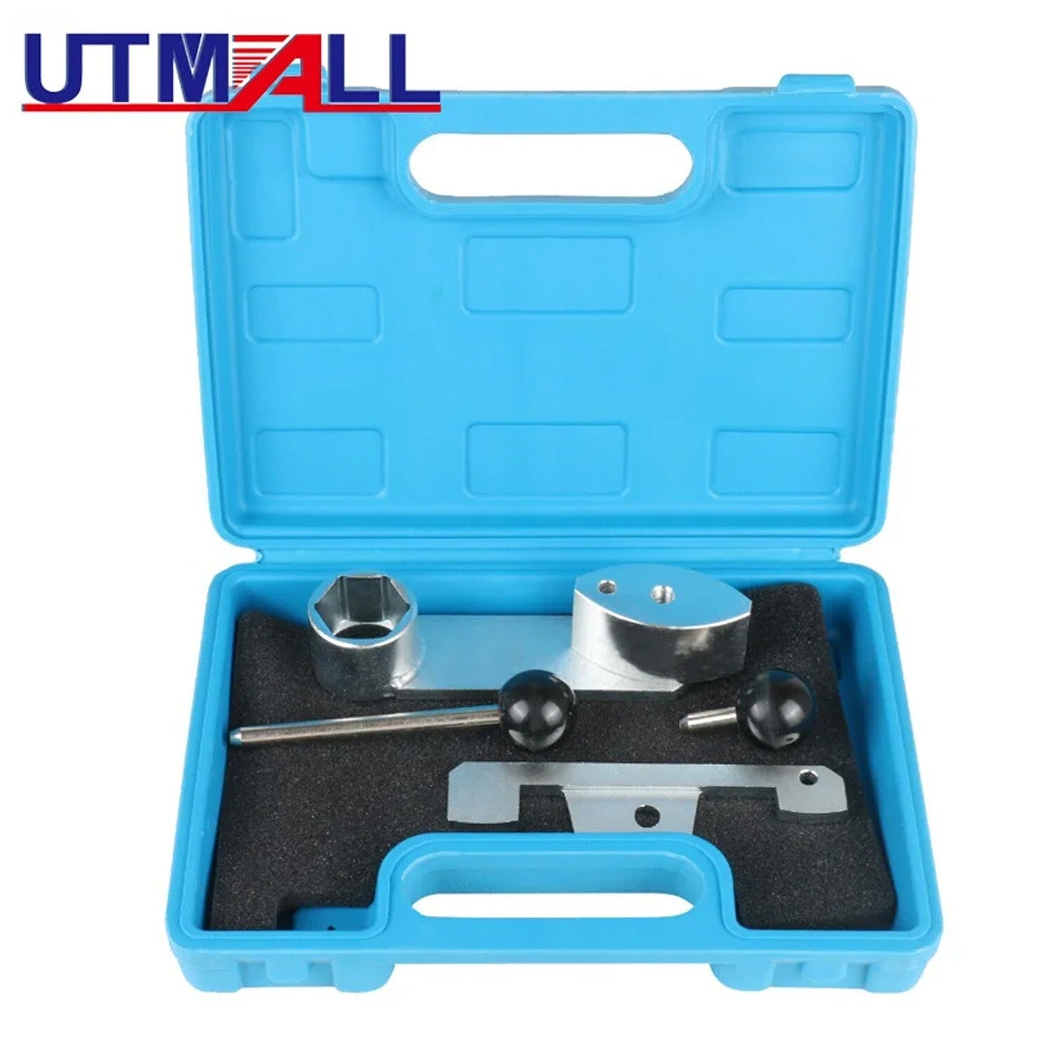 Engine camshaft calibration timing tool for Porsche 996 and 997.