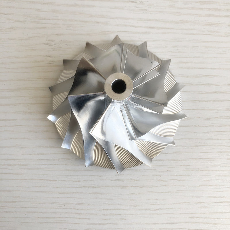 K27 5327-123-2223 51.73/80.81mm 7+7 blades Turbocharged milling/bulk compressor wheel