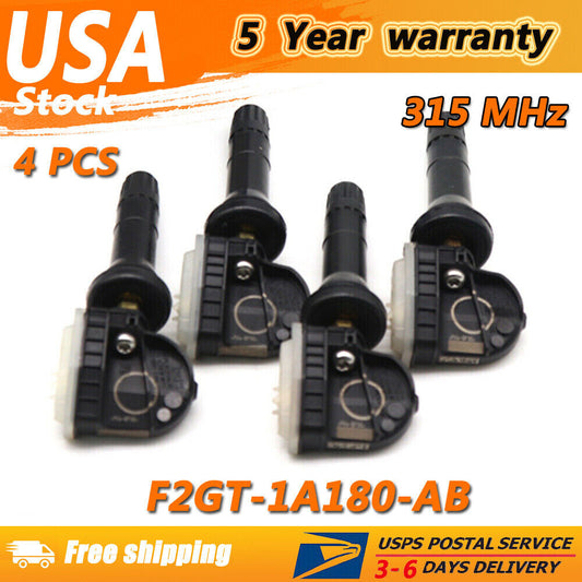 4PCS F2GT-1A189-AB TPMS TIRE PRESSURE SENSOR for Ford F-150 EDGE for MUSTANG