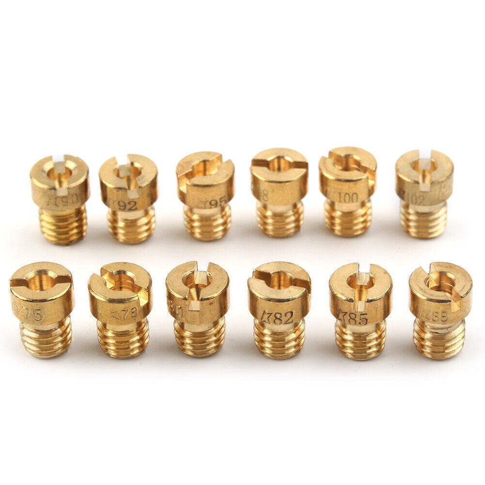 5mm Replacement Carburetor Carb Main Jets 75-102 For Dellorto Sha Phbg Phbd