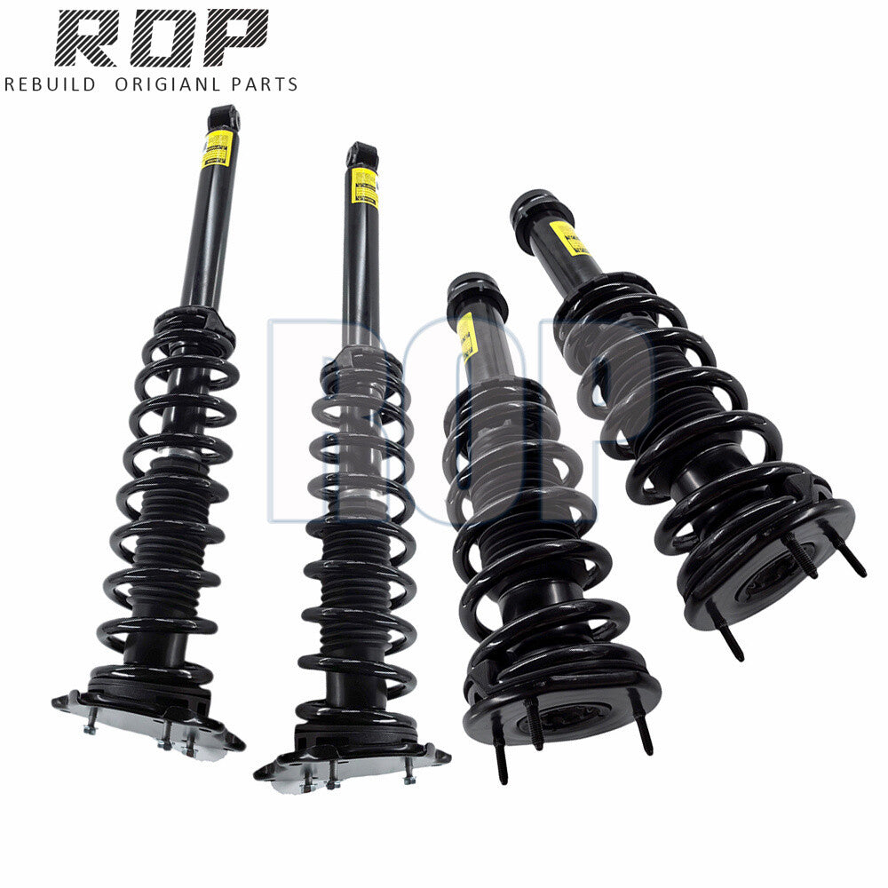 4X for Tesla for Model S AWD Front Rear Shock Absorber Strut Spring Assys 2015-2019